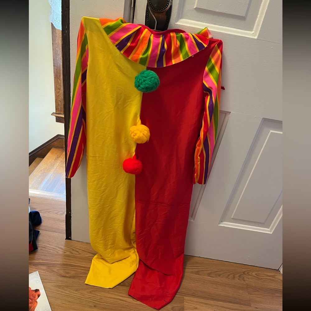 Kid/Teen Halloween Clown Costume